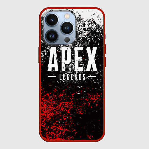 Чехол iPhone 13 Pro APEX LEGENDS / 3D-Красный – фото 1