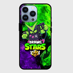 Чехол для iPhone 13 Pro BRAWL STARS VIRUS 8-BIT, цвет: 3D-черный