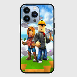 Чехол для iPhone 13 Pro ROBLOX, цвет: 3D-черный