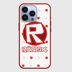 Чехол для iPhone 13 Pro ROBLOX, цвет: 3D-красный