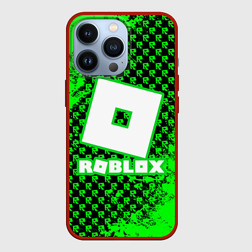 Чехол iPhone 13 Pro Roblox / 3D-Красный – фото 1