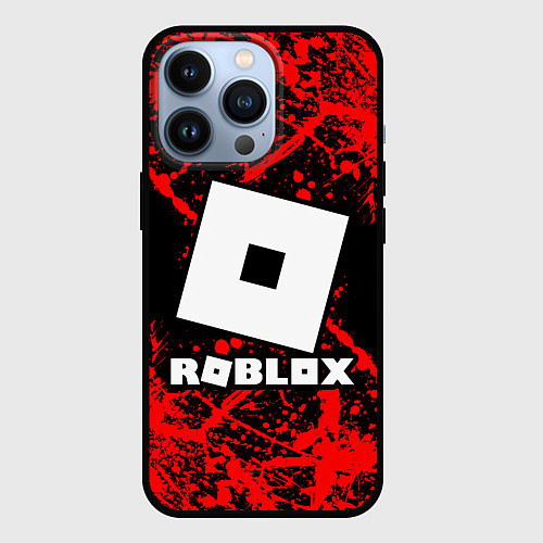 Чехол iPhone 13 Pro Roblox / 3D-Черный – фото 1