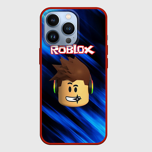 Чехол iPhone 13 Pro ROBLOX / 3D-Красный – фото 1