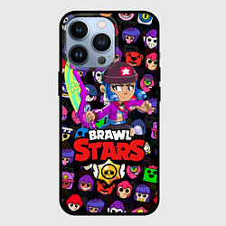 Чехол для iPhone 13 Pro BRAWL STARS BIBI, цвет: 3D-черный