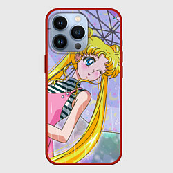 Чехол для iPhone 13 Pro Sailor Moon, цвет: 3D-красный