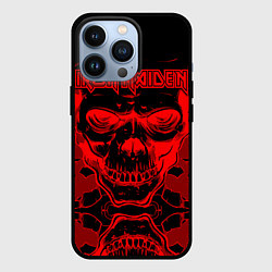 Чехол для iPhone 13 Pro Iron Maiden, цвет: 3D-черный