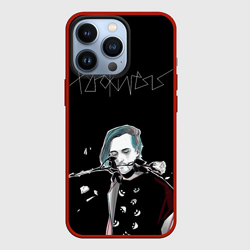 Чехол iPhone 13 Pro PYROKINESIS / 3D-Красный – фото 1