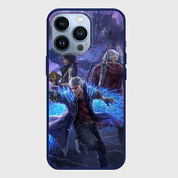 Чехол для iPhone 13 Pro DEVIL MAY CRY, цвет: 3D-тёмно-синий