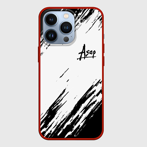 Чехол iPhone 13 Pro ASAP ROCKY / 3D-Красный – фото 1