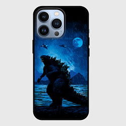 Чехол для iPhone 13 Pro GODZILLA, цвет: 3D-черный