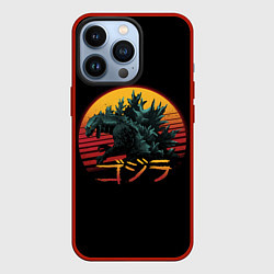 Чехол для iPhone 13 Pro GODZILLA, цвет: 3D-красный