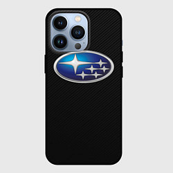 Чехол для iPhone 13 Pro SUBARU, цвет: 3D-черный