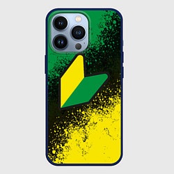 Чехол для iPhone 13 Pro JDM LOGO, цвет: 3D-тёмно-синий