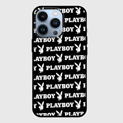 Чехол для iPhone 13 Pro PLAYBOY, цвет: 3D-черный