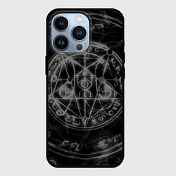 Чехол для iPhone 13 Pro ПЕНТАГРАММА,, цвет: 3D-черный