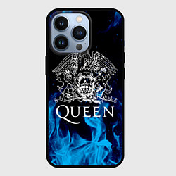 Чехол для iPhone 13 Pro QUEEN, цвет: 3D-черный