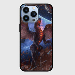 Чехол iPhone 13 Pro SPACE FIRE DRAGO