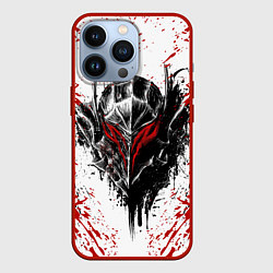 Чехол для iPhone 13 Pro BERSERK, цвет: 3D-красный