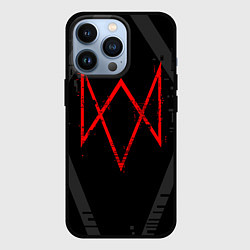 Чехол для iPhone 13 Pro WATCH DOGS LEGION, цвет: 3D-черный