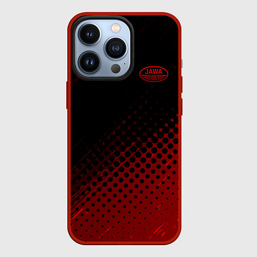 Чехол iPhone 13 Pro JAWA / 3D-Красный – фото 1