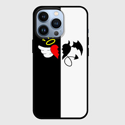 Чехол для iPhone 13 Pro Добро и зло, Payton Moormeier, цвет: 3D-черный