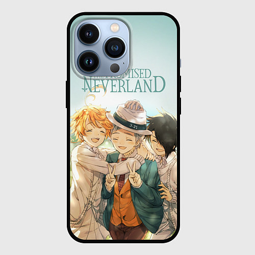 Чехол iPhone 13 Pro The Promised Neverland / 3D-Черный – фото 1