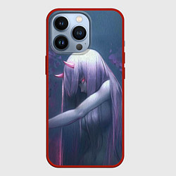 Чехол для iPhone 13 Pro DARLING IN THE FRANXX, цвет: 3D-красный