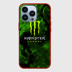 Чехол для iPhone 13 Pro MONSTER ENERGY, цвет: 3D-красный