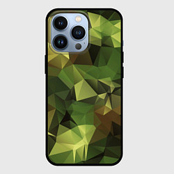 Чехол для iPhone 13 Pro МИЛИТАРИ, цвет: 3D-черный