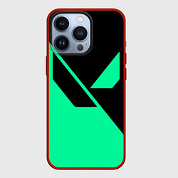 Чехол для iPhone 13 Pro VALORANT, цвет: 3D-красный