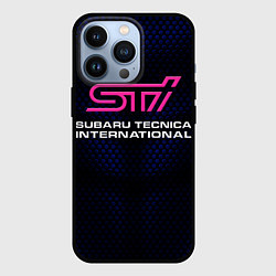 Чехол для iPhone 13 Pro SUBARU STI Z, цвет: 3D-черный