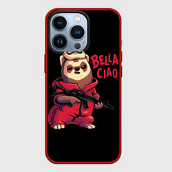 Чехол для iPhone 13 Pro Bella Ciao, цвет: 3D-красный