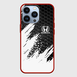 Чехол для iPhone 13 Pro HONDA, цвет: 3D-красный