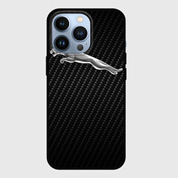 Чехол для iPhone 13 Pro Jaguar Z, цвет: 3D-черный