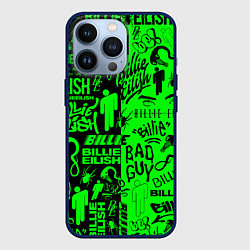 Чехол для iPhone 13 Pro BILLIE EILISH БИЛЛИ АЙЛИШ, цвет: 3D-тёмно-синий