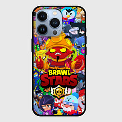 Чехол для iPhone 13 Pro BRAWL STARS EVIL GENE ДЖИН, цвет: 3D-черный