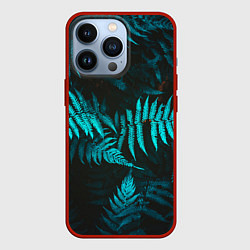 Чехол для iPhone 13 Pro ПАПОРОТНИК, цвет: 3D-красный