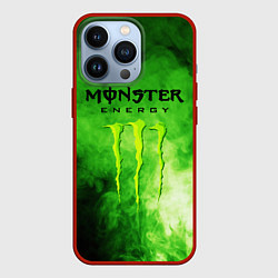 Чехол для iPhone 13 Pro MONSTER ENERGY, цвет: 3D-красный