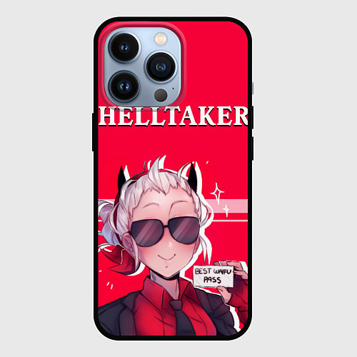 Чехол iPhone 13 Pro HELLTAKER / 3D-Черный – фото 1