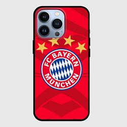 Чехол для iPhone 13 Pro BAYERN MUNCHEN, цвет: 3D-черный