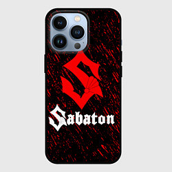 Чехол для iPhone 13 Pro Sabaton, цвет: 3D-черный