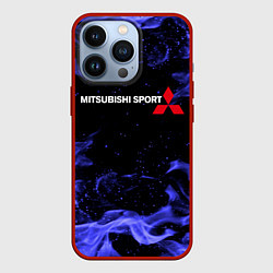 Чехол для iPhone 13 Pro MITSUBISHI, цвет: 3D-красный