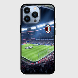 Чехол для iPhone 13 Pro FC MILAN, цвет: 3D-черный