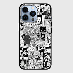 Чехол для iPhone 13 Pro МОБ ПСИХО 100, цвет: 3D-черный