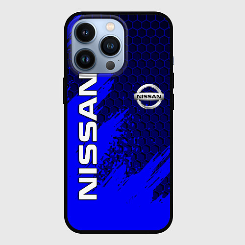 Чехол iPhone 13 Pro NISSAN / 3D-Черный – фото 1