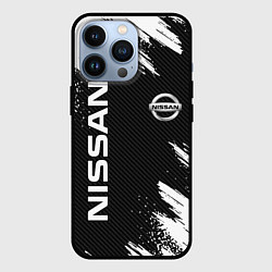 Чехол для iPhone 13 Pro NISSAN, цвет: 3D-черный