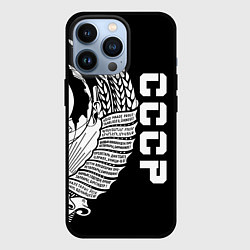 Чехол для iPhone 13 Pro СССР, цвет: 3D-черный