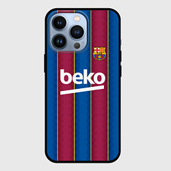 Чехол для iPhone 13 Pro FC Barcelona 2021, цвет: 3D-черный