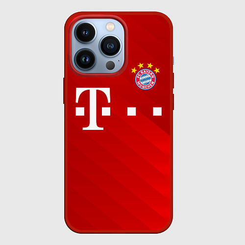 Чехол iPhone 13 Pro FC Bayern Munchen / 3D-Красный – фото 1