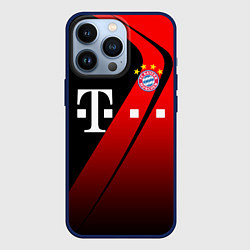 Чехол для iPhone 13 Pro FC Bayern Munchen Форма, цвет: 3D-тёмно-синий